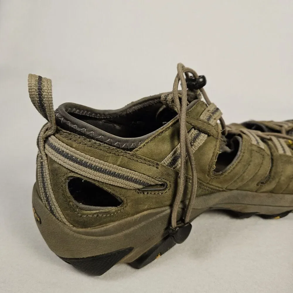 Keen Arroyo II Men 10 Travel Walking Sandal Waterproof Hiking Strap Leather Shoe